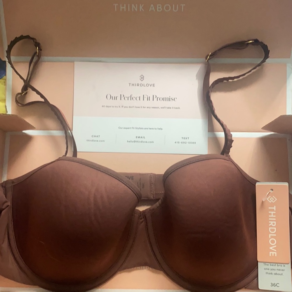 ThirdLove NWT mocha size 36C